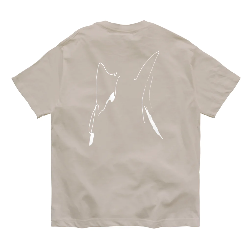 majoccoの羽根の気配2 オーガニックコットンTシャツ