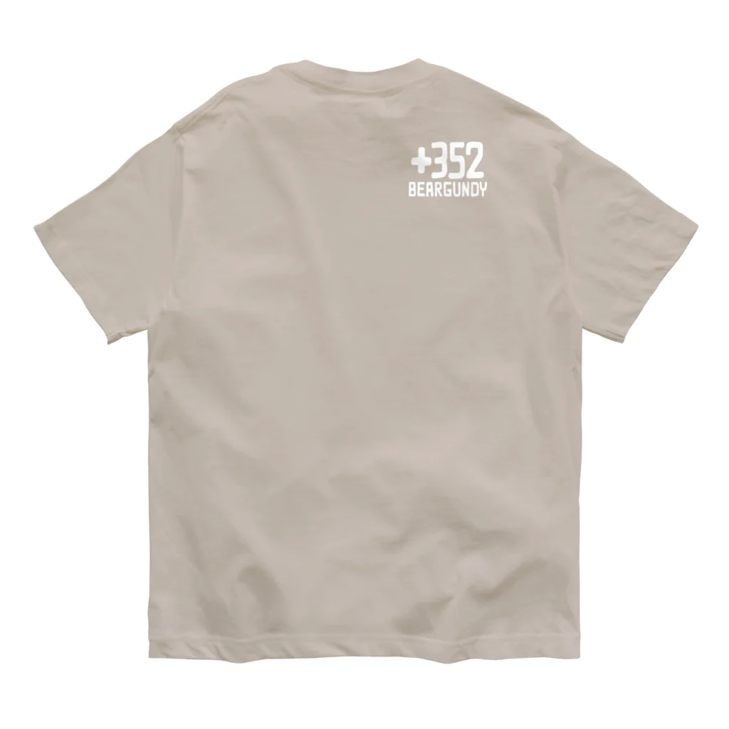 BEARGUNDYの鹿 Organic Cotton T-Shirt