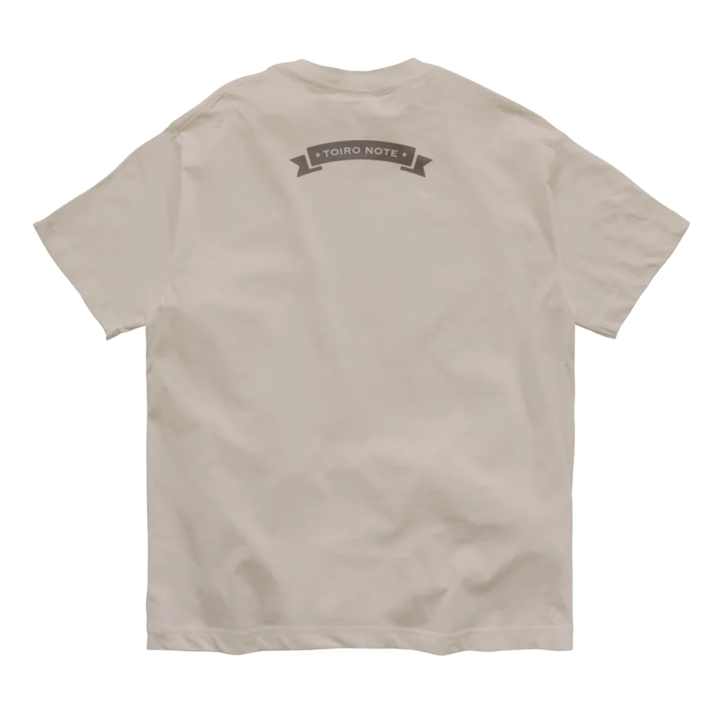 toironote ノ ミセのTRY / BLUEGLAY Organic Cotton T-Shirt