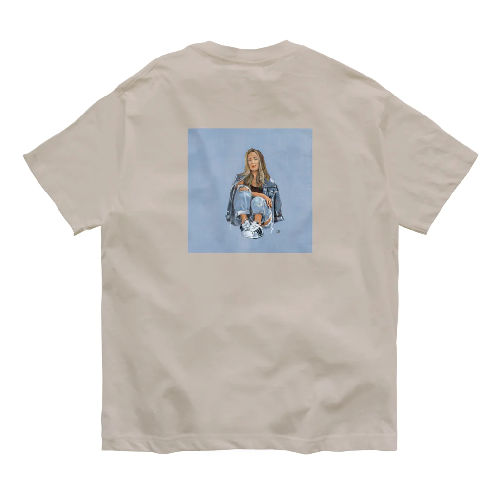 koto___artのL.A girl オーガニックコットンTシャツ