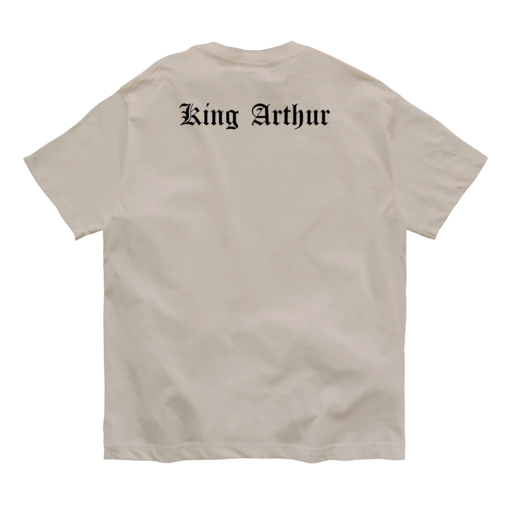 AXL CATのAXL CAT (KING ARTHUR) Organic Cotton T-Shirt