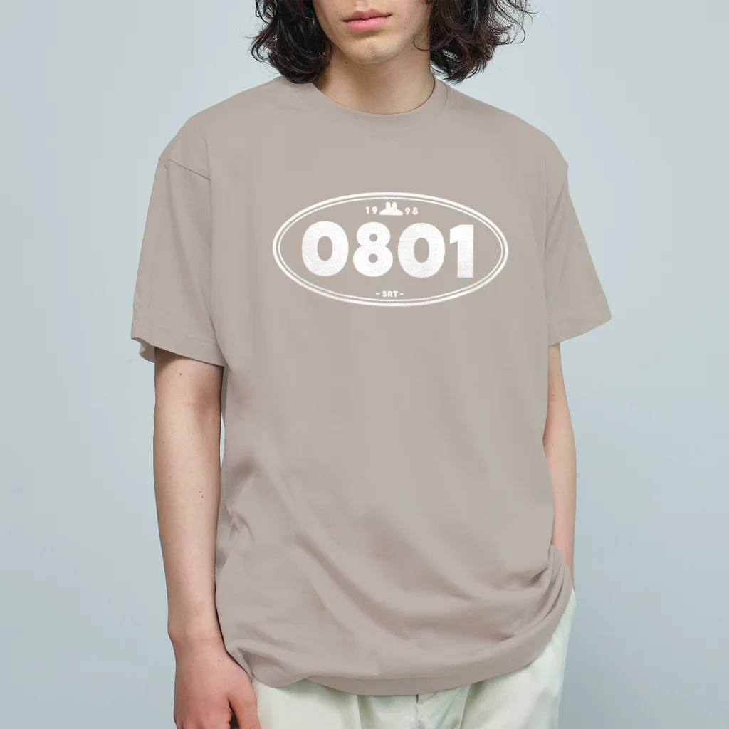 soratoの日付のうさぎ Organic Cotton T-Shirt