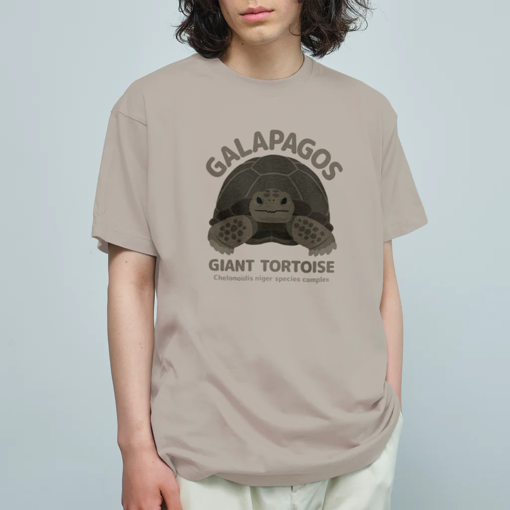 はやしりえのガラパゴスゾウガメさん オーガニックコットンTシャツ