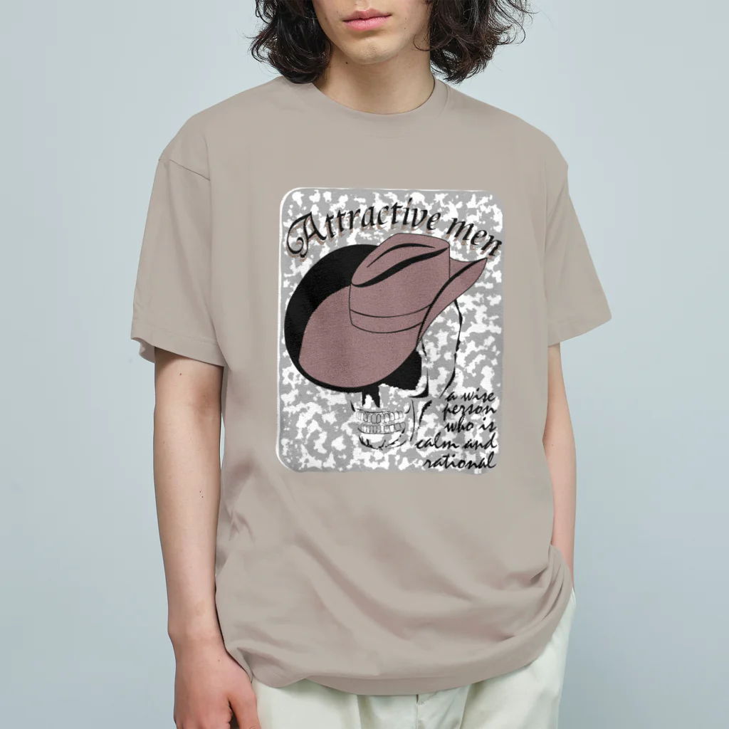 A33のクールガイ オーガニックコットンTシャツ