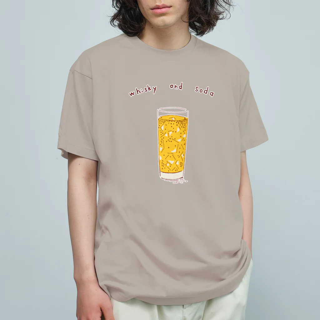 NIKORASU GOのハイボールこの夏おすすめ！「ハイボール好き専用デザイン」 Organic Cotton T-Shirt