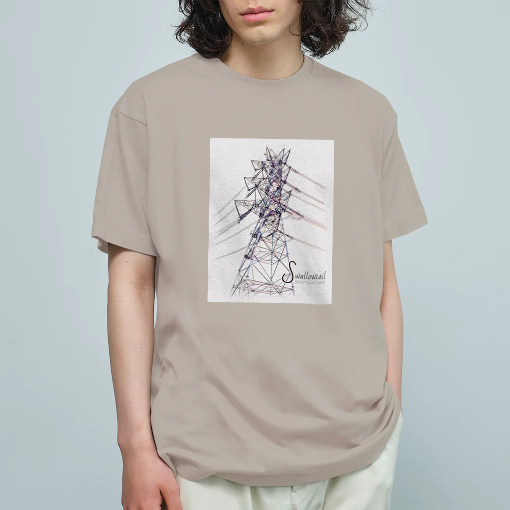 ダムダムのスワロウテイル Organic Cotton T-Shirt