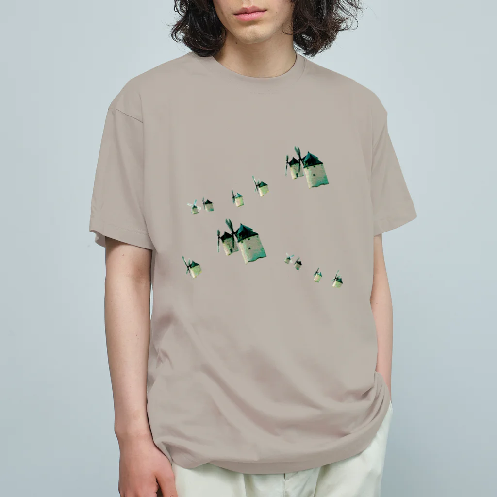 soi hẻm rojiの風車村 Organic Cotton T-Shirt