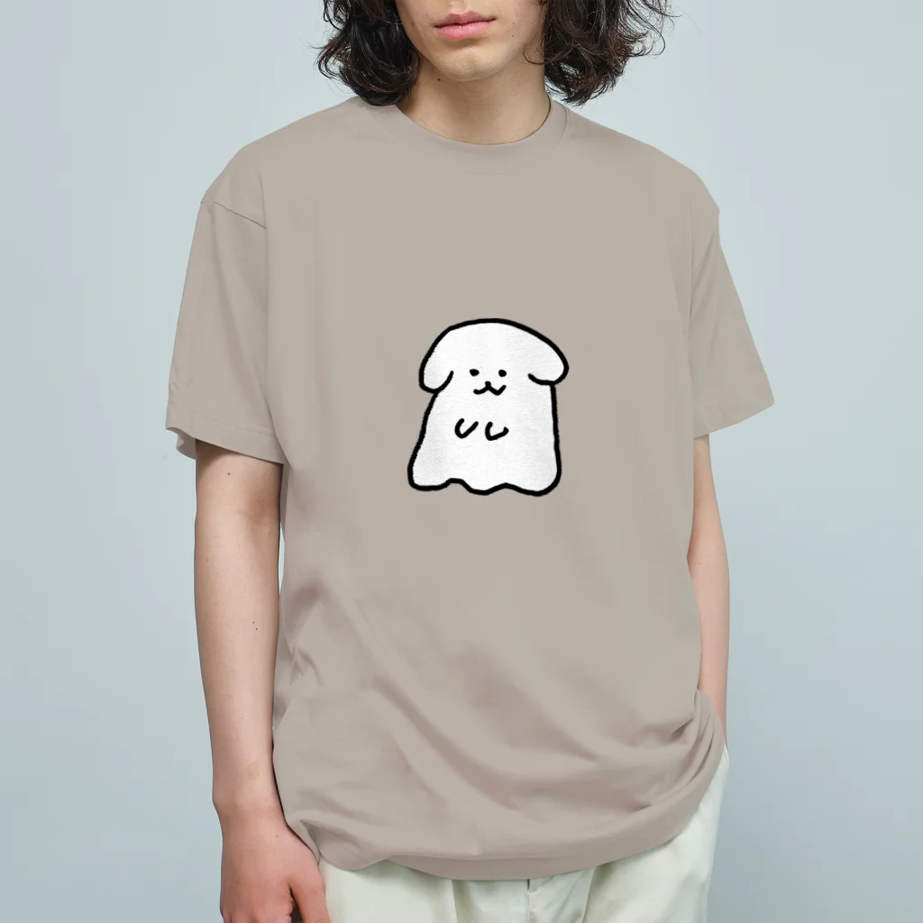 🍑のおば犬(けん) オーガニックコットンTシャツ