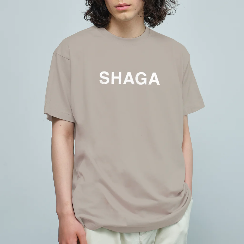 SHAGA SHOPのSHAGA オーガニックコットンTシャツ