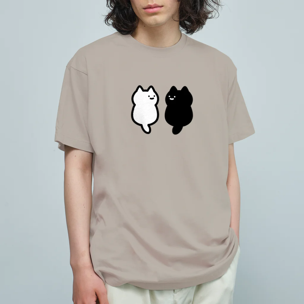 soratoの正面のわからないねこ オーガニックコットンTシャツ