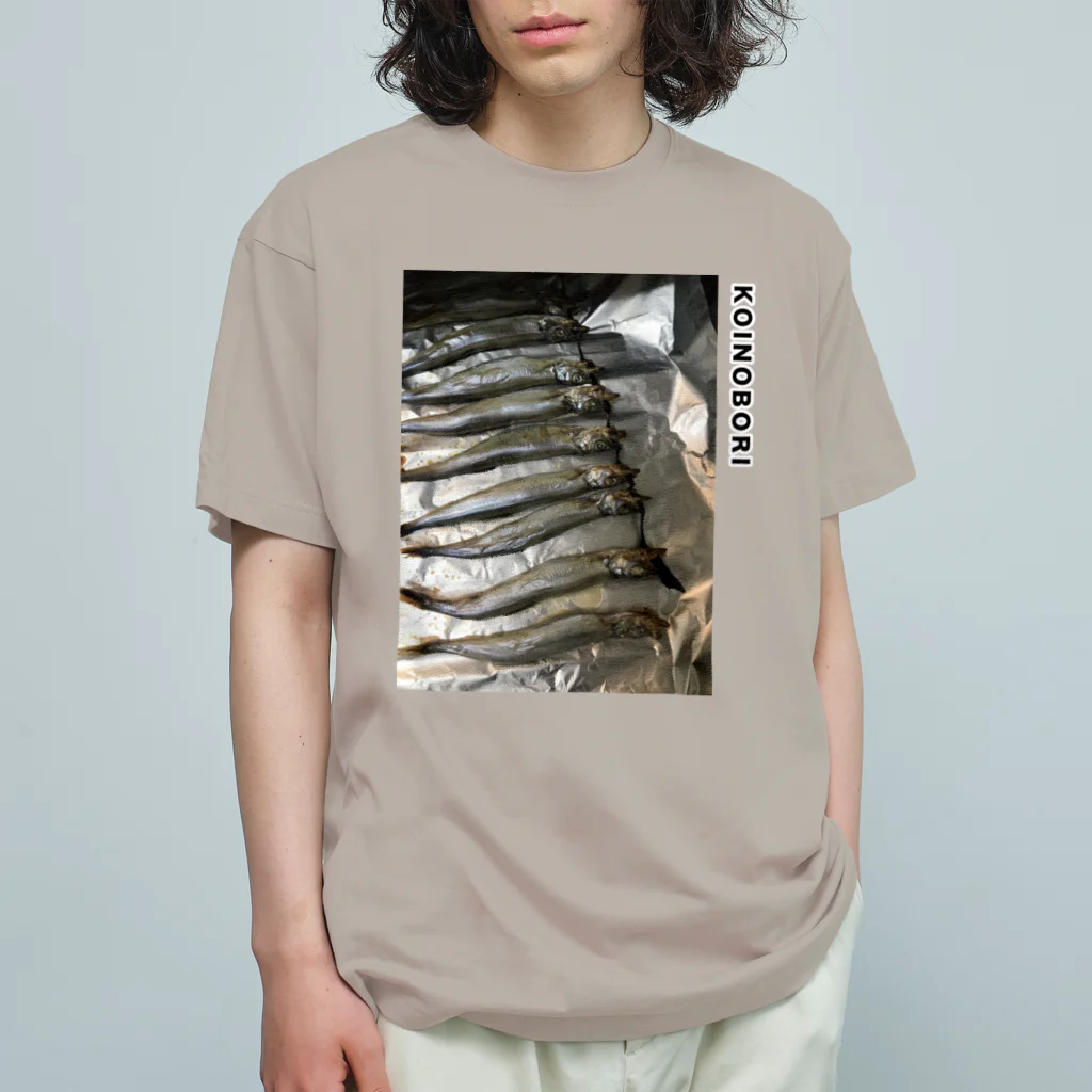 シェフヌクッタのKOINOBORI オーガニックコットンTシャツ