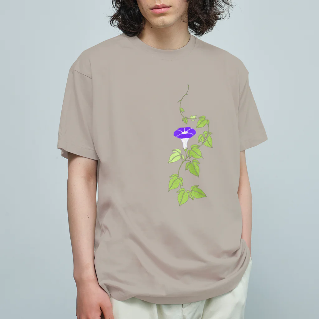 ツバメ堂の朝顔 Organic Cotton T-Shirt
