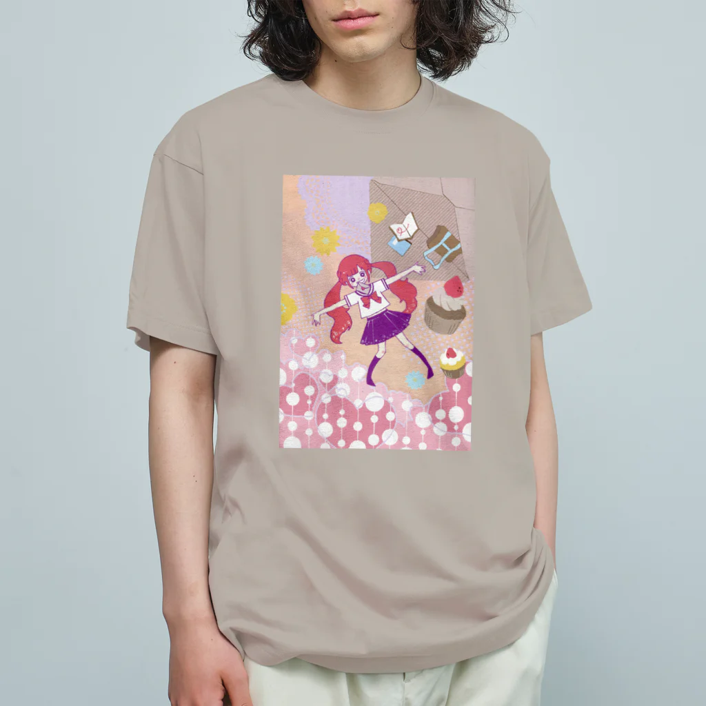 HANAE＊のラブレター オーガニックコットンTシャツ