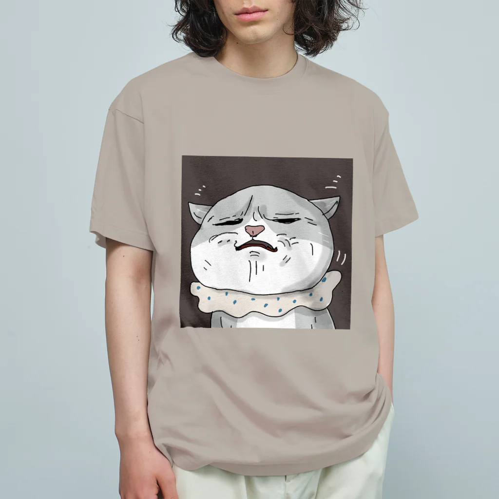 猫社員たちのお店のかかたんフレーメン オーガニックコットンTシャツ