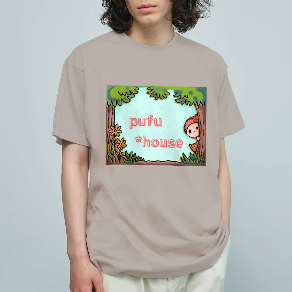 pufu*houseのpufu*house オリジナルロゴT Organic Cotton T-Shirt