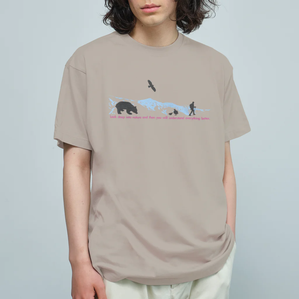 kscotoの日本アルプス登山 Organic Cotton T-Shirt