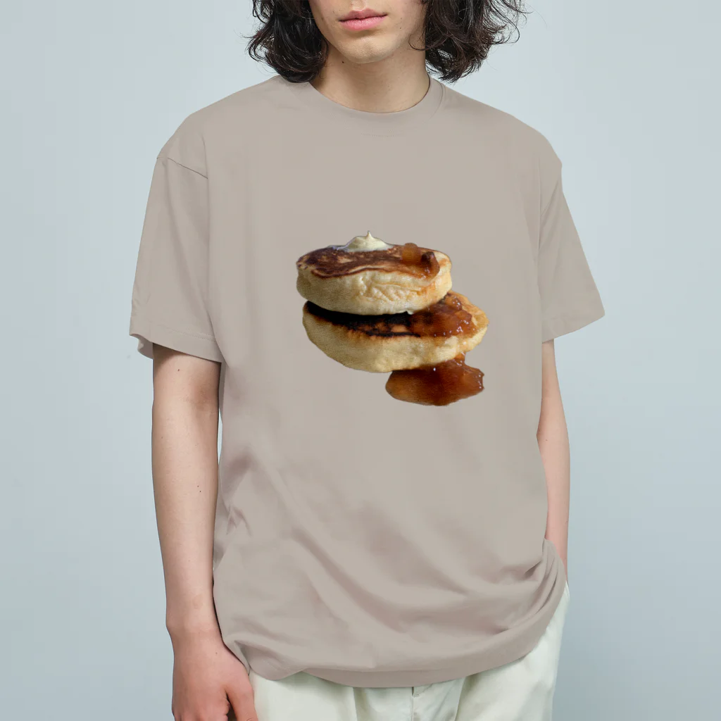 Bejopの手作りホットケーキ オーガニックコットンTシャツ