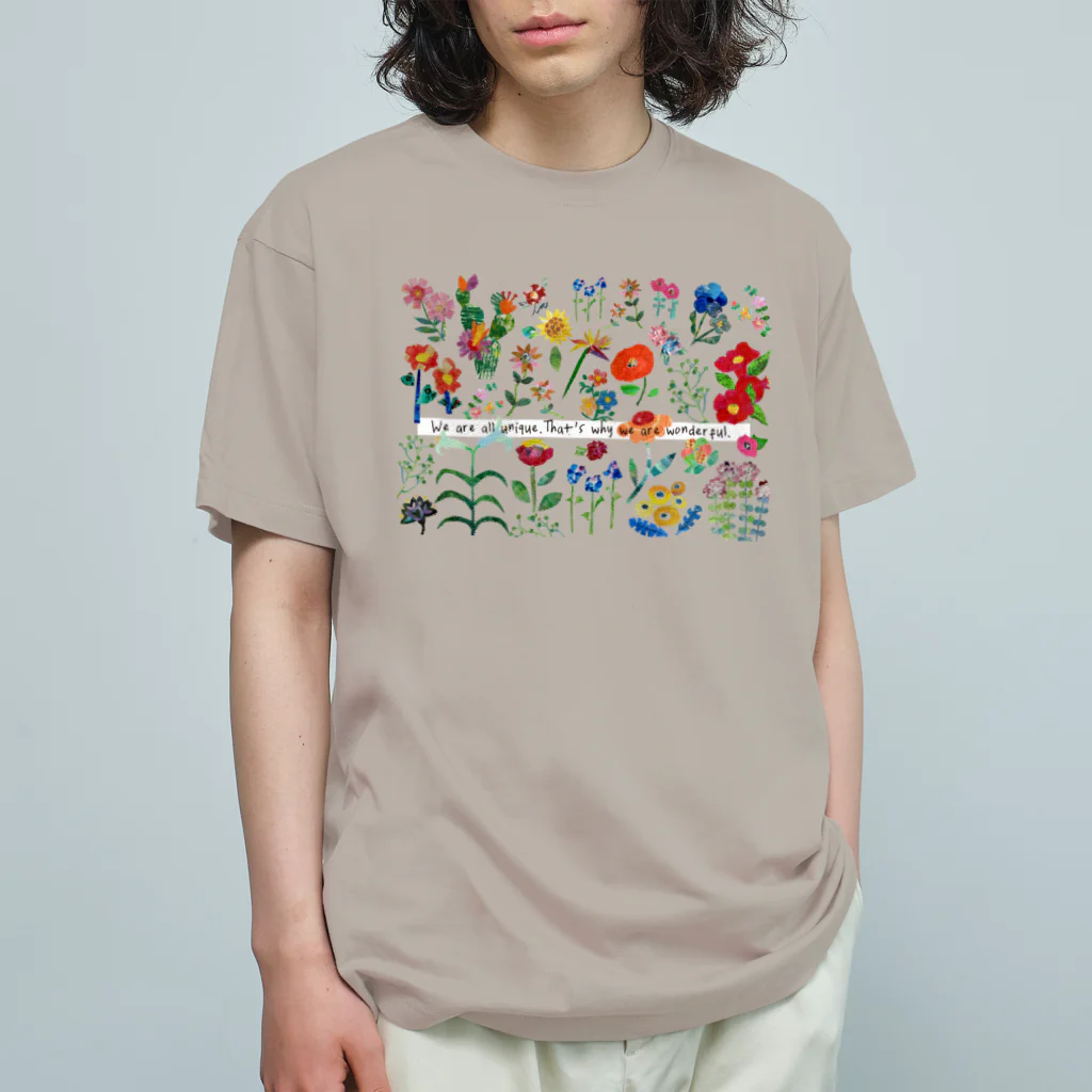 カラペハリエ®︎の［ちがい］ってカラフルじゃない？ Organic Cotton T-Shirt