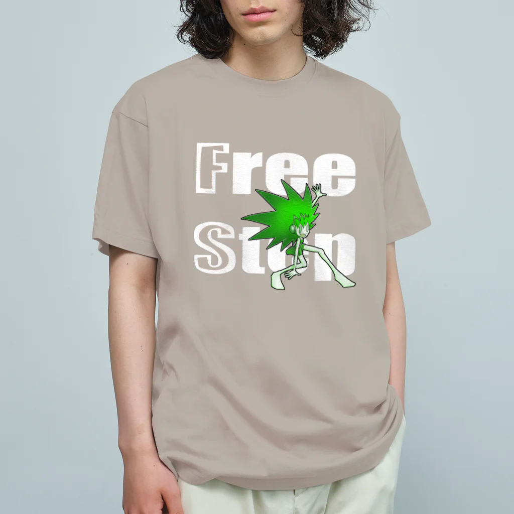 空想世界　HowlingAL のFree Step Organic Cotton T-Shirt