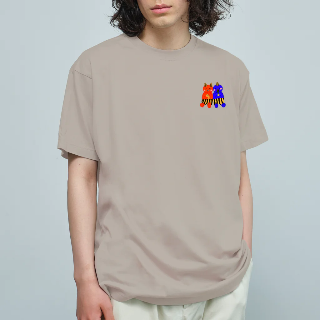 Lily bird（リリーバード）の仲良し小鬼ちゃん② Organic Cotton T-Shirt