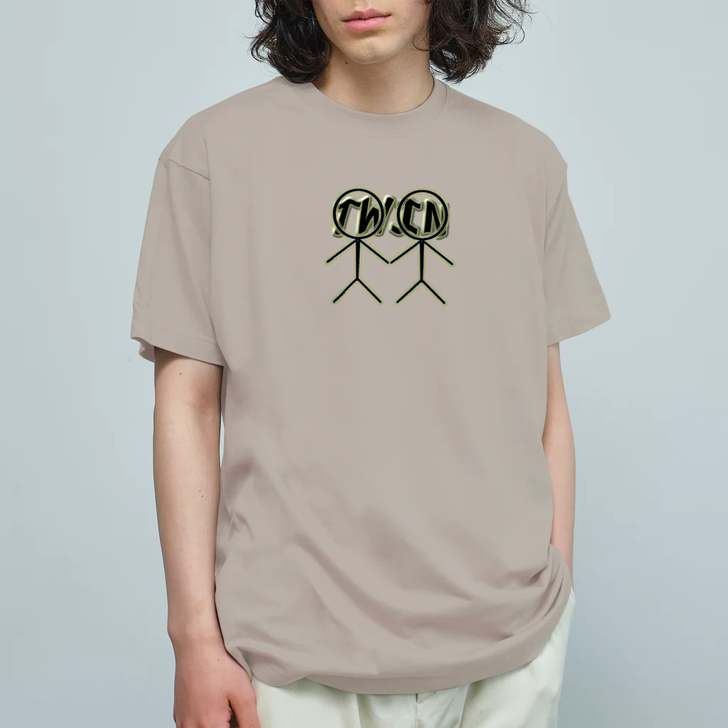 goristoのツイン（文字入り） Organic Cotton T-Shirt