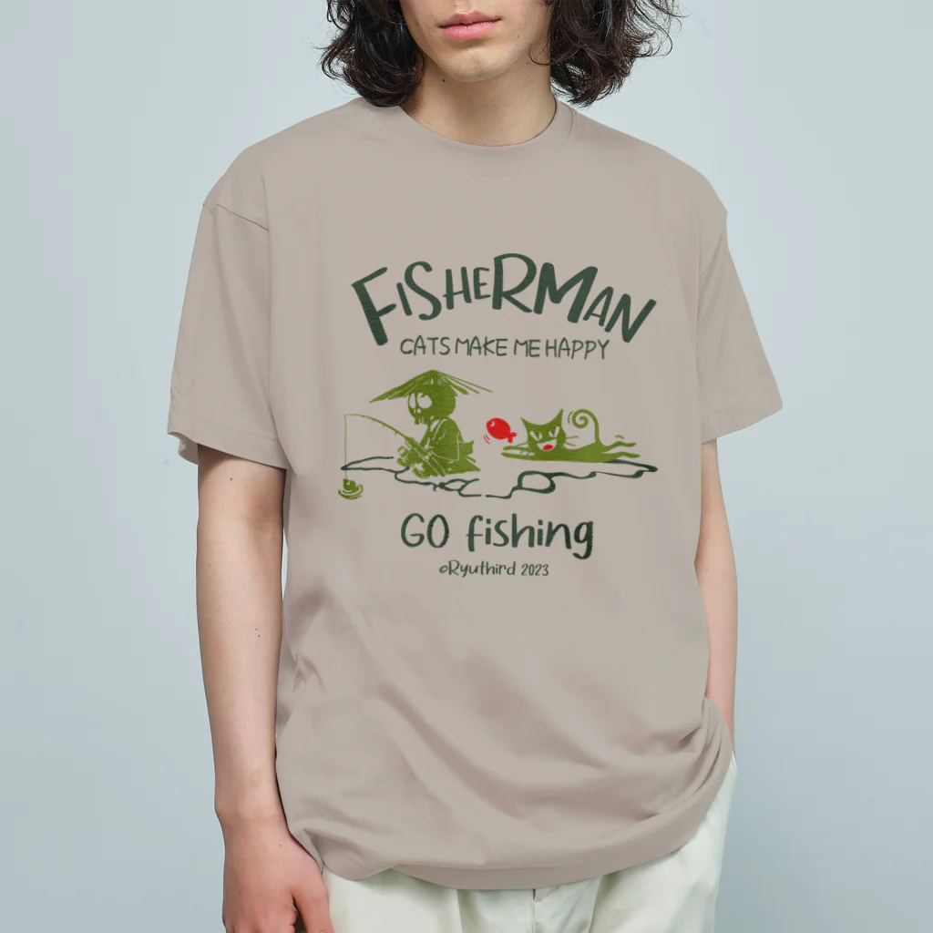 Ryuthirdのフィッシャー＆キャット Organic Cotton T-Shirt