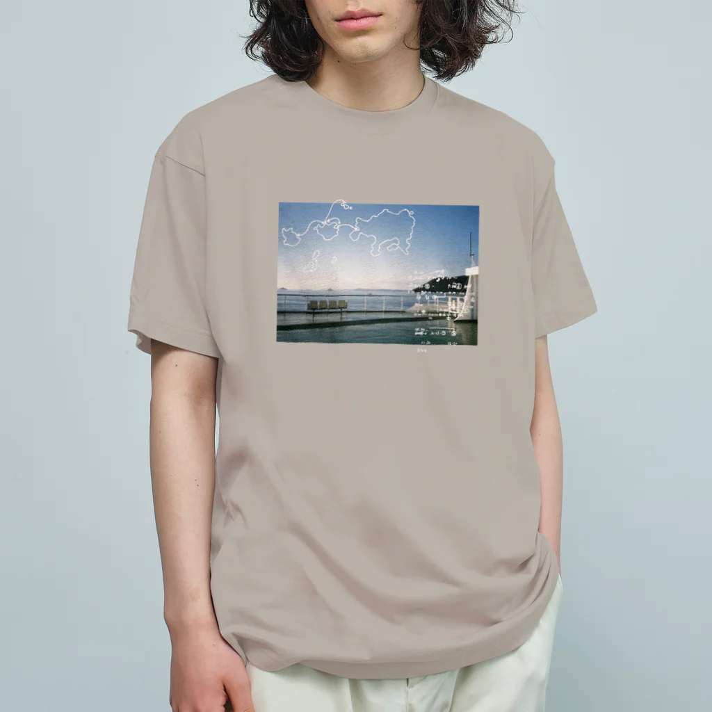 てとりあしとりの胡麻油がお出迎え オーガニックコットンTシャツ