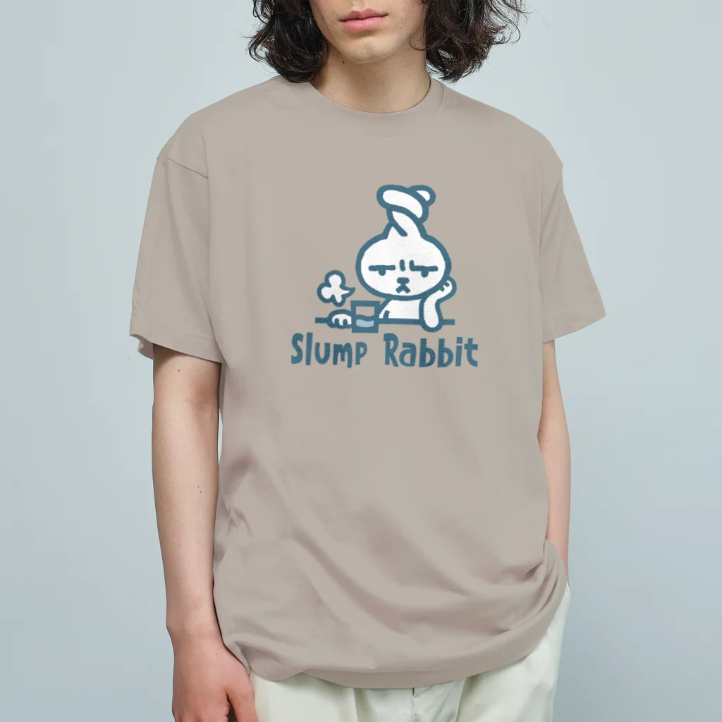 SU-KUのSlump Rabbit オーガニックコットンTシャツ