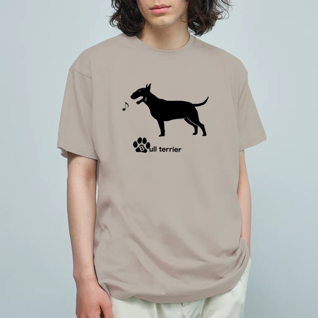 bow and arrow のブルテリア Organic Cotton T-Shirt