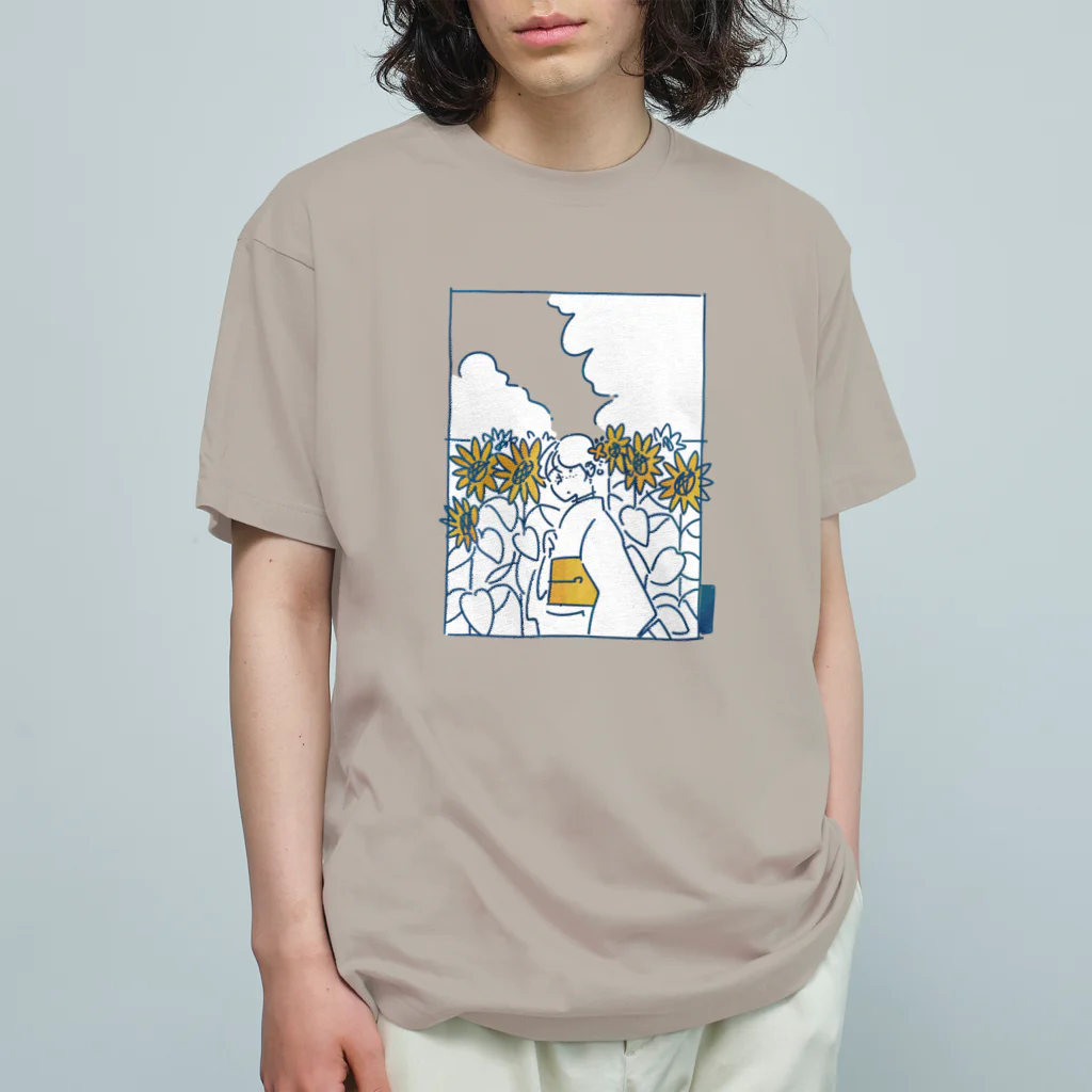 YAOYORO'sのオーガニック Himawari オーガニックコットンTシャツ