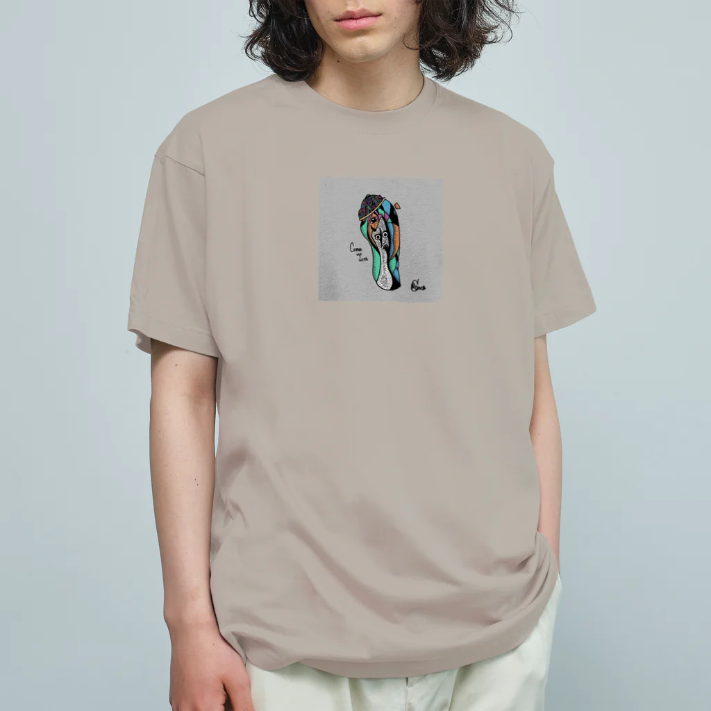 Cencoのcome up with オーガニックコットンTシャツ