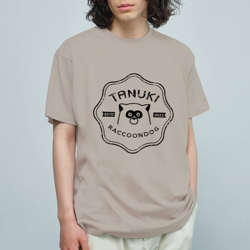 mogura_tanukiのtanuki_vintage04 Organic Cotton T-Shirt