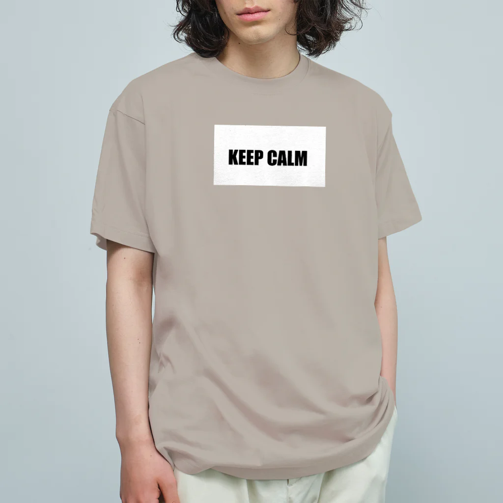 keep_calmのKEEP CALM オーガニックコットンTシャツ