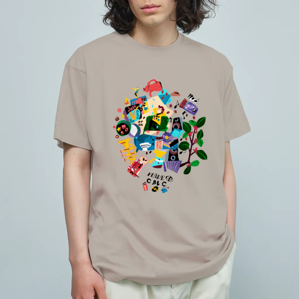 hilo tomula トムラ ヒロのMade Of CMC  Color Organic Cotton T-Shirt