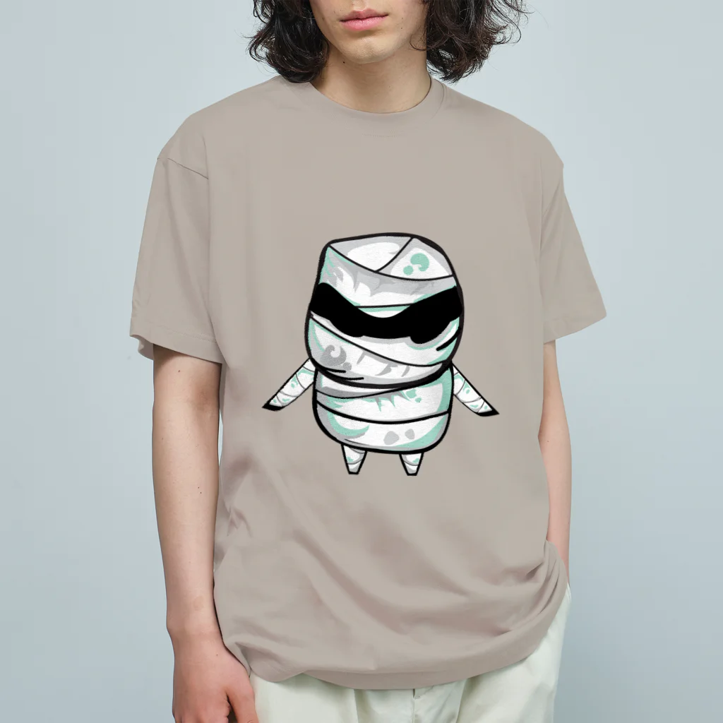 GreeeeenのCute mummy オーガニックコットンTシャツ