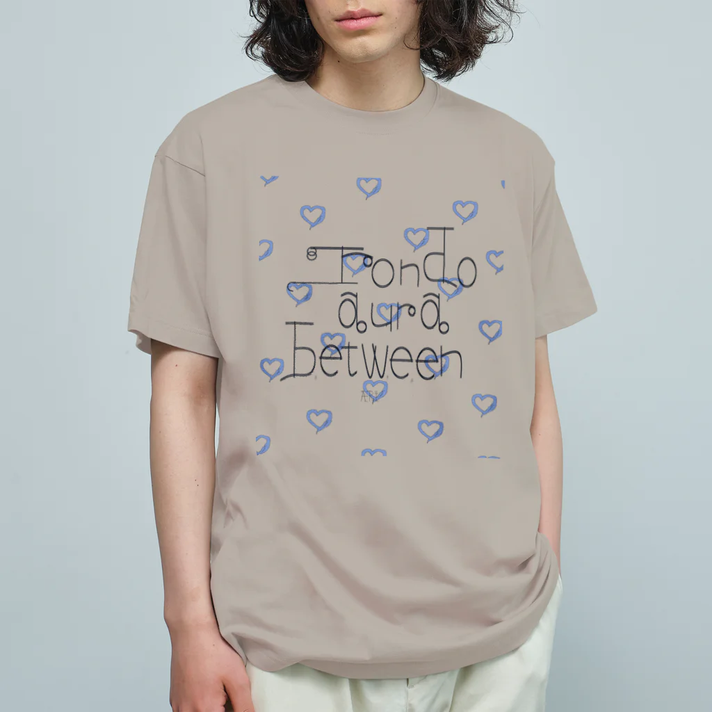 きたのかんむりのrondoaruabetween Organic Cotton T-Shirt