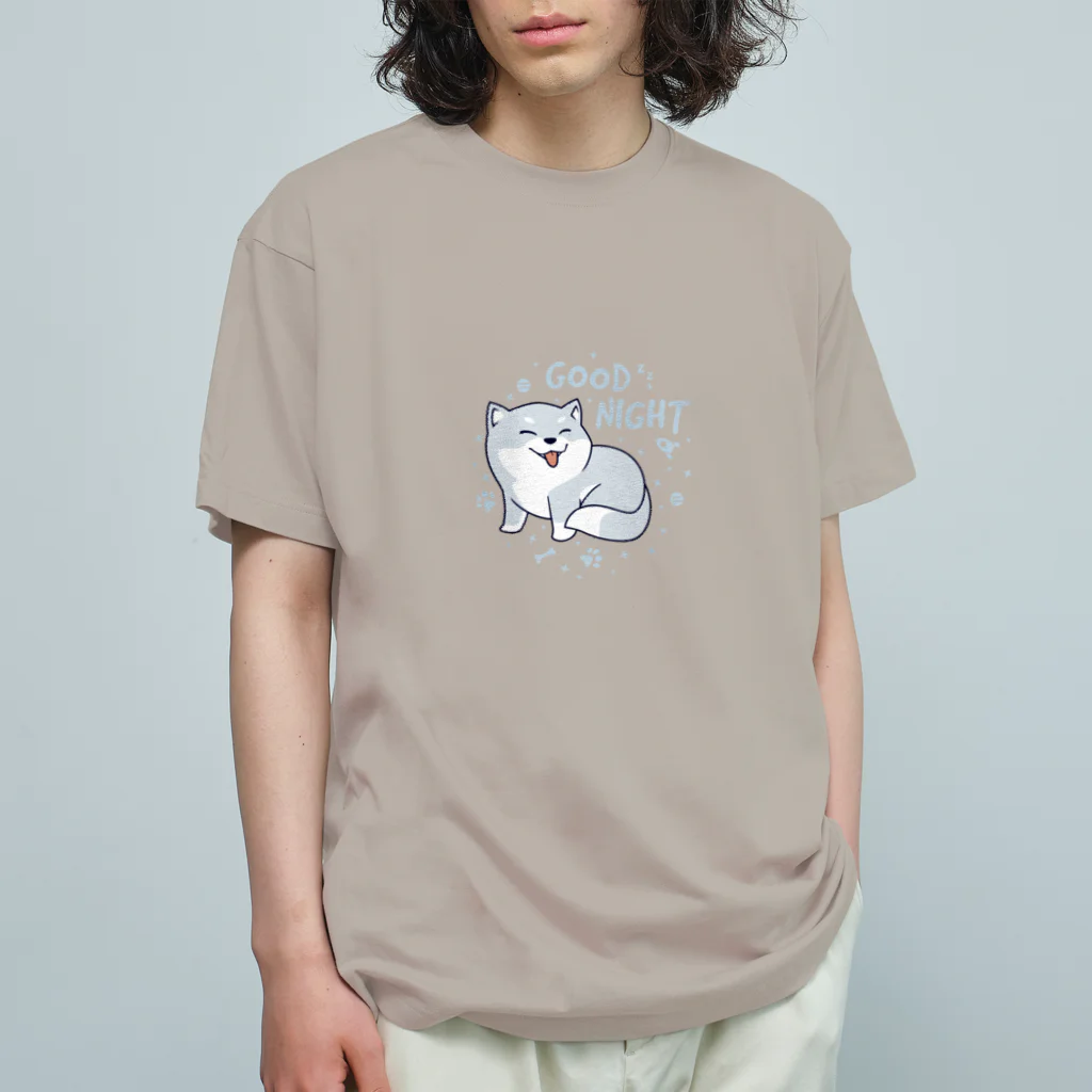 jireh777のグッドナイトワンちゃん オーガニックコットンTシャツ