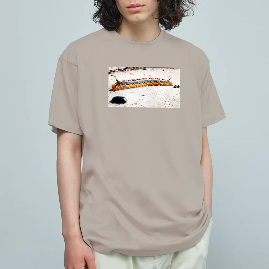 ムシメジーのヨシカレハ氏 Organic Cotton T-Shirt