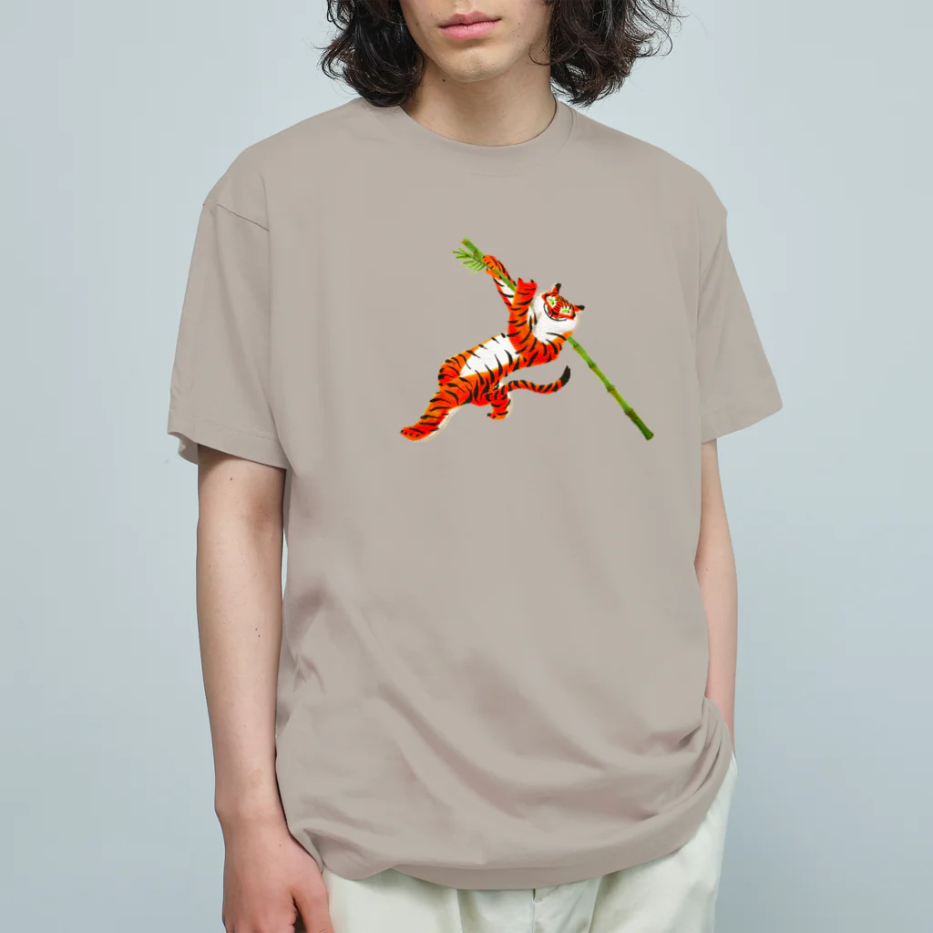 segasworksの功夫のトラちゃん（酔棍） オーガニックコットンTシャツ