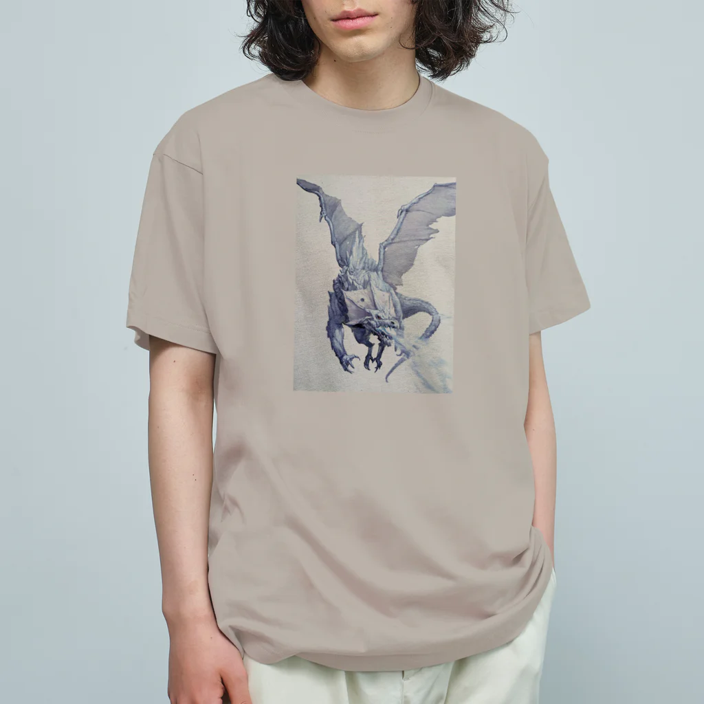 Audio TravellersのBlizzard Dragon オーガニックコットンTシャツ