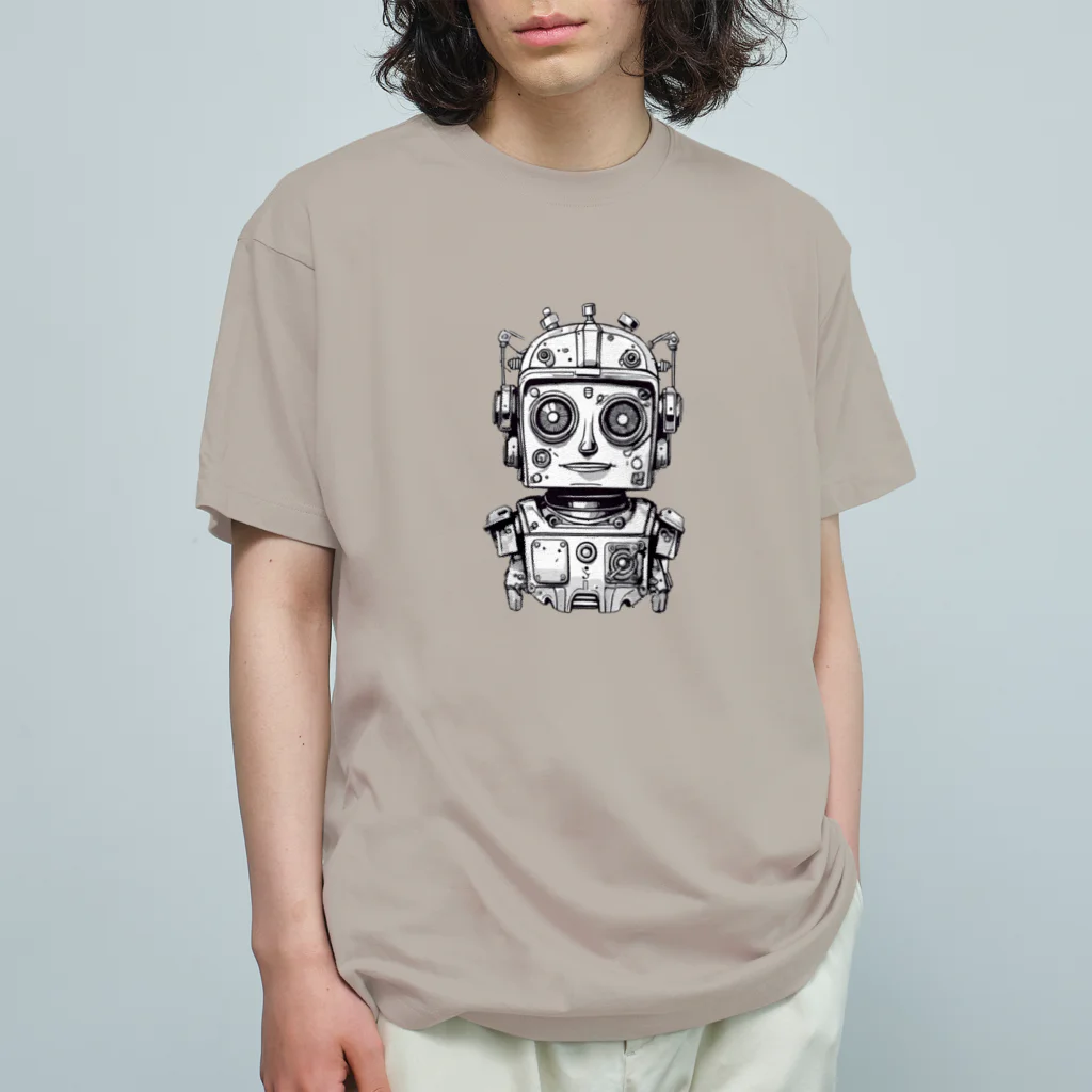 mirinconixのじっと見るガラクタくん Organic Cotton T-Shirt