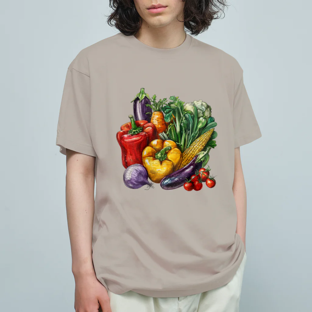 MistyStarkの野菜生活　#001 Organic Cotton T-Shirt