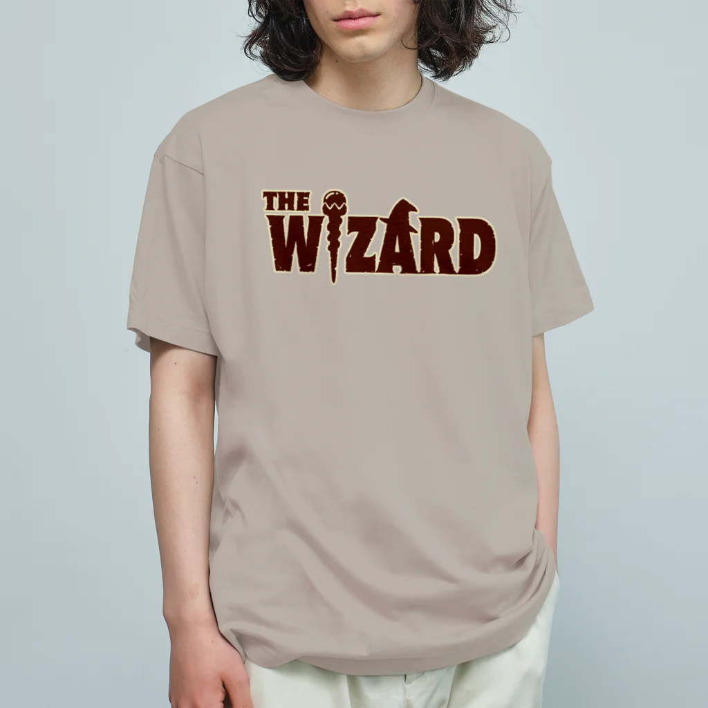 indigo_blue_moonのTHE WIZARD (魔法使い) ロゴ Organic Cotton T-Shirt