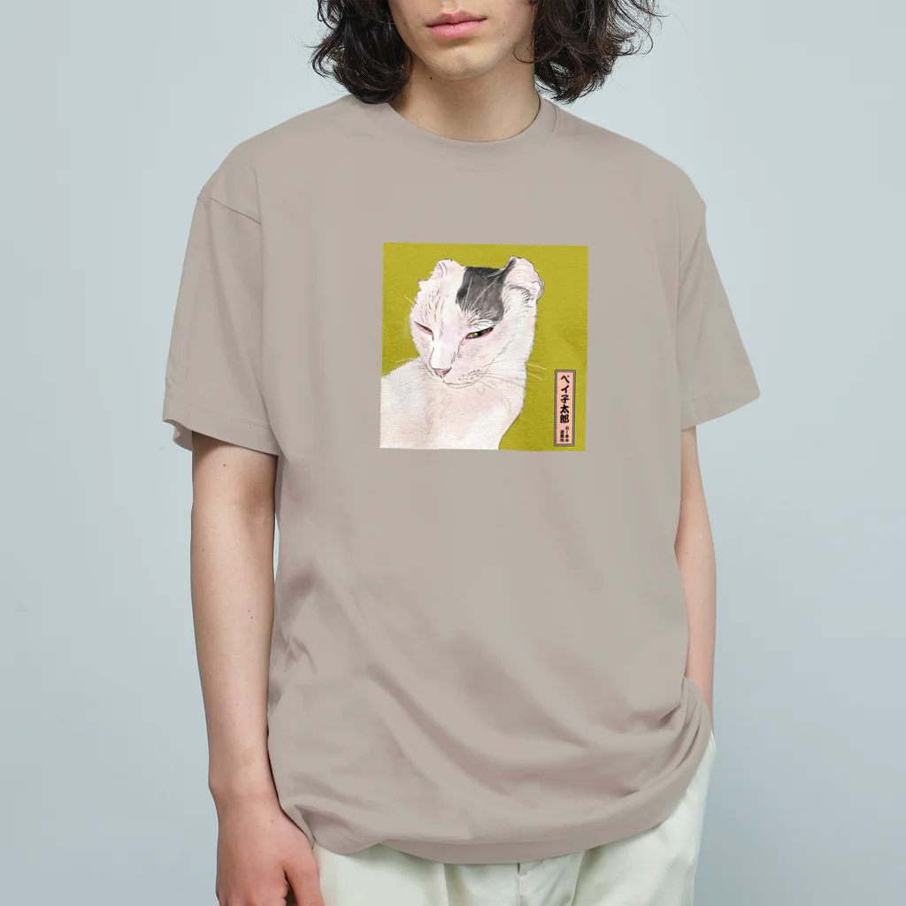 おーあみ避難所のペイ子太郎 Organic Cotton T-Shirt