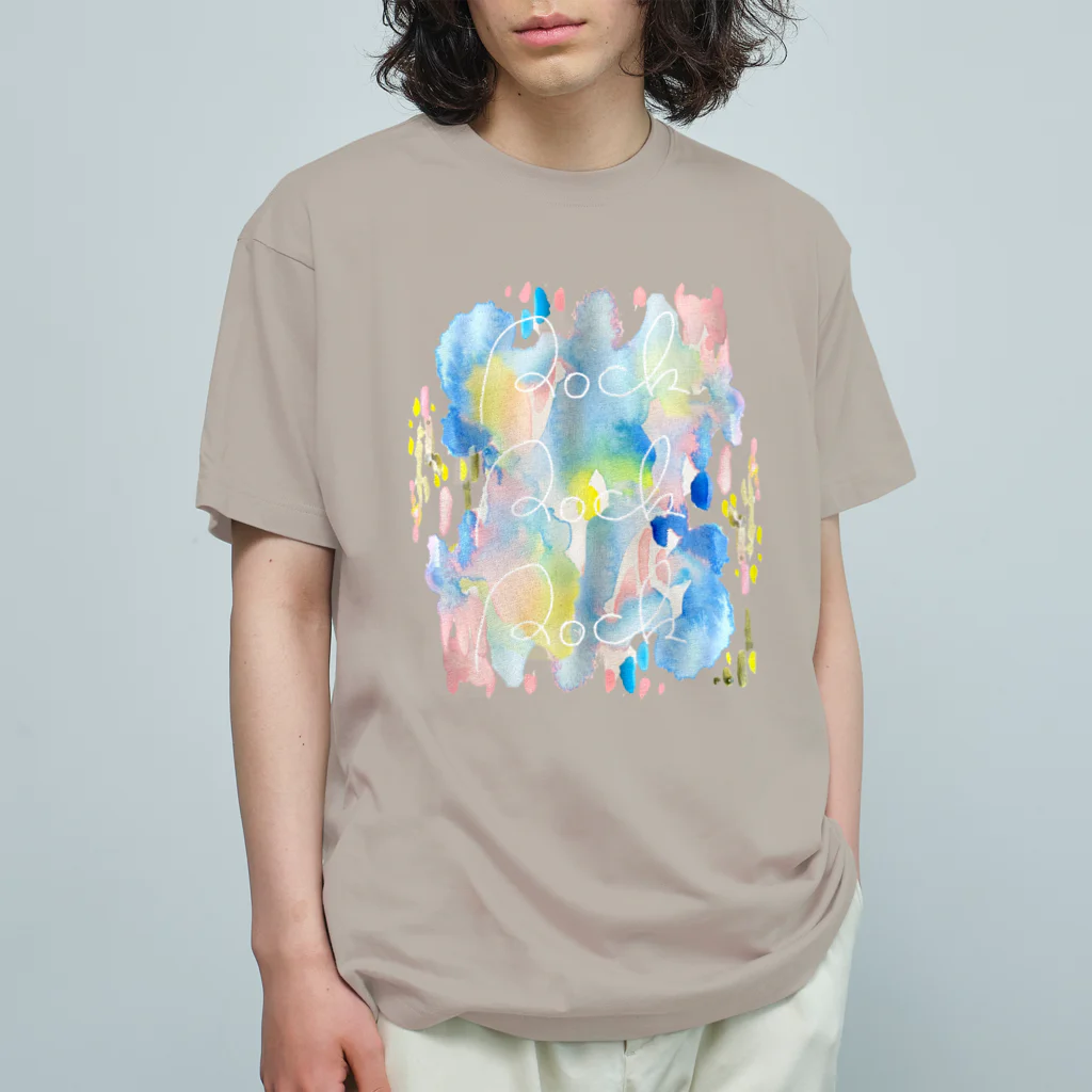 hugging love ＋《ハギング ラブ プラス》のAwai-Rock Organic Cotton T-Shirt