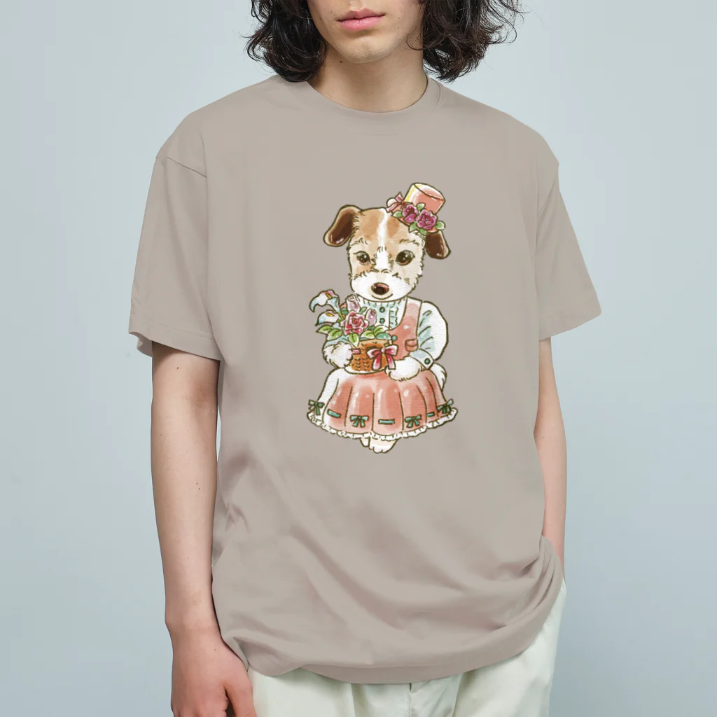 猫のきぬくんのお店のハニーちゃん オーガニックコットンTシャツ