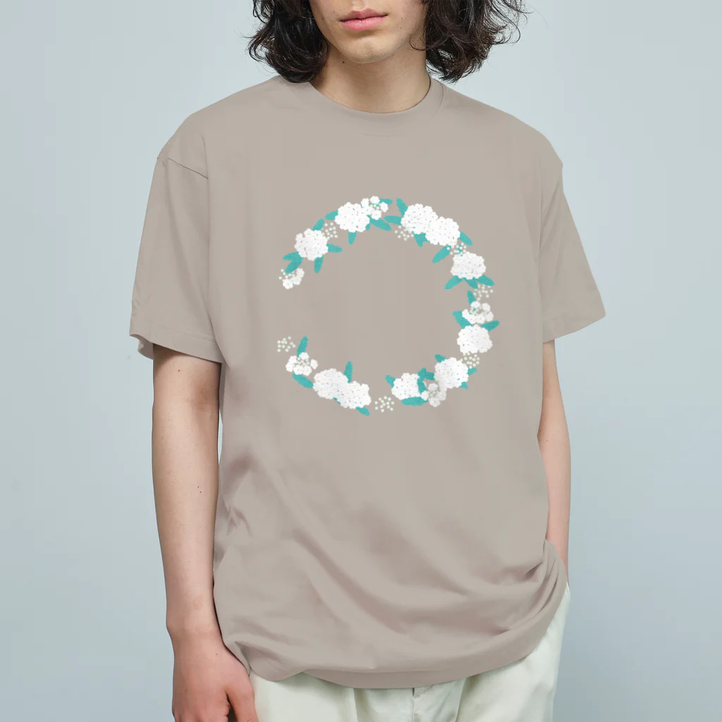 日下田の小手毬 Organic Cotton T-Shirt