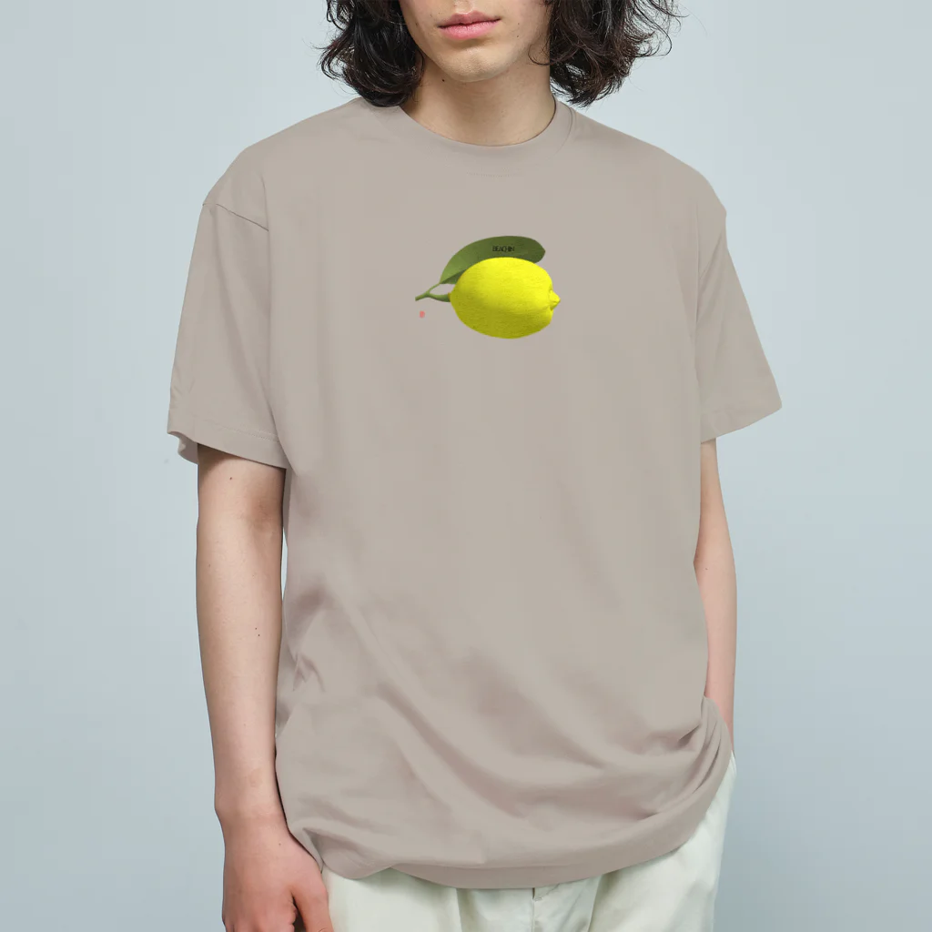 BEACHINのBEACHIN lemon a オーガニックコットンTシャツ