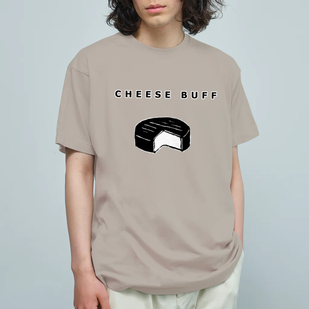 NIKORASU GOのCHEESE　BUFF＜チーズ愛好家＞ オーガニックコットンTシャツ