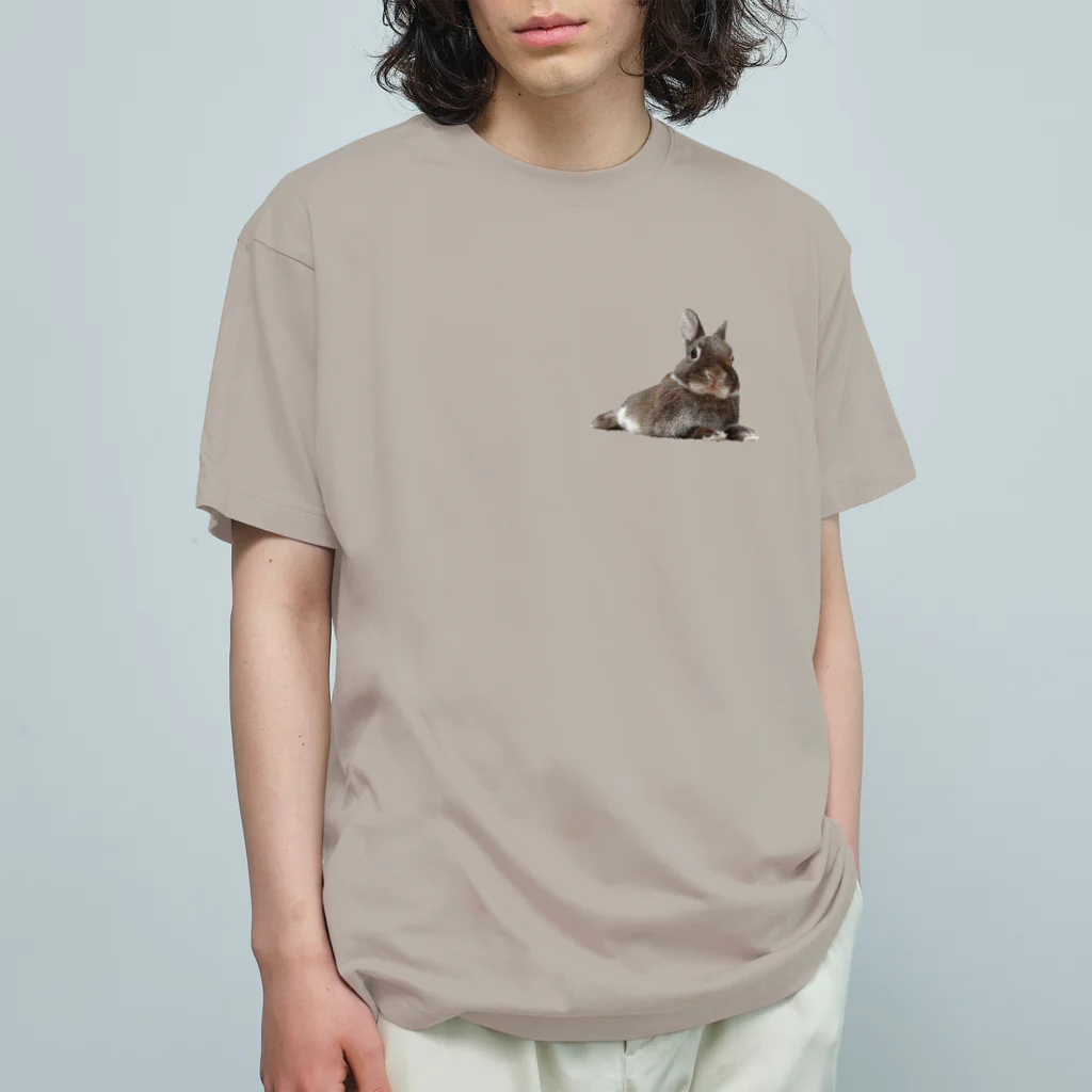 ほりちゃんねるしょっぷのうさぎのほーりー① Organic Cotton T-Shirt